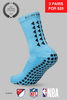 GRIP SOCKS 3.0  MidCalf Length - Light Blue