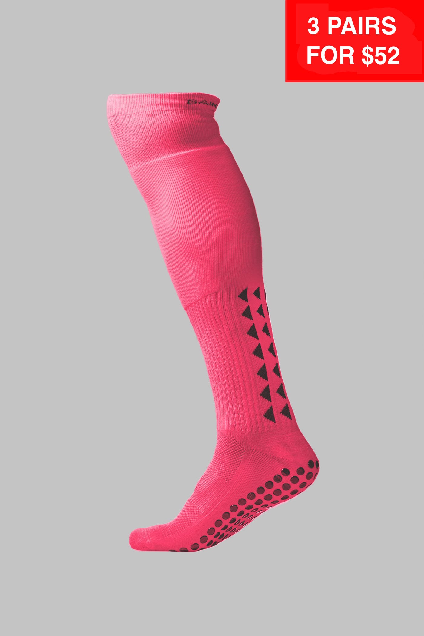 GRIP SOCKS 2.0  Full Length - Pink