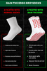 LIMITED EDITION GRIP SOCKS 2.0 - White & Red - Gain The Edge US