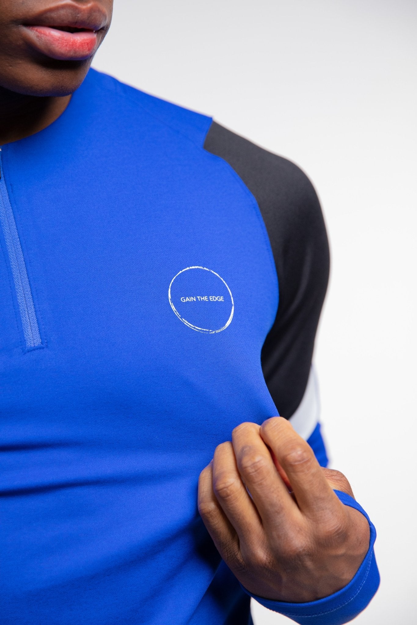 Elite Performance Top In Blue - Gain The Edge US