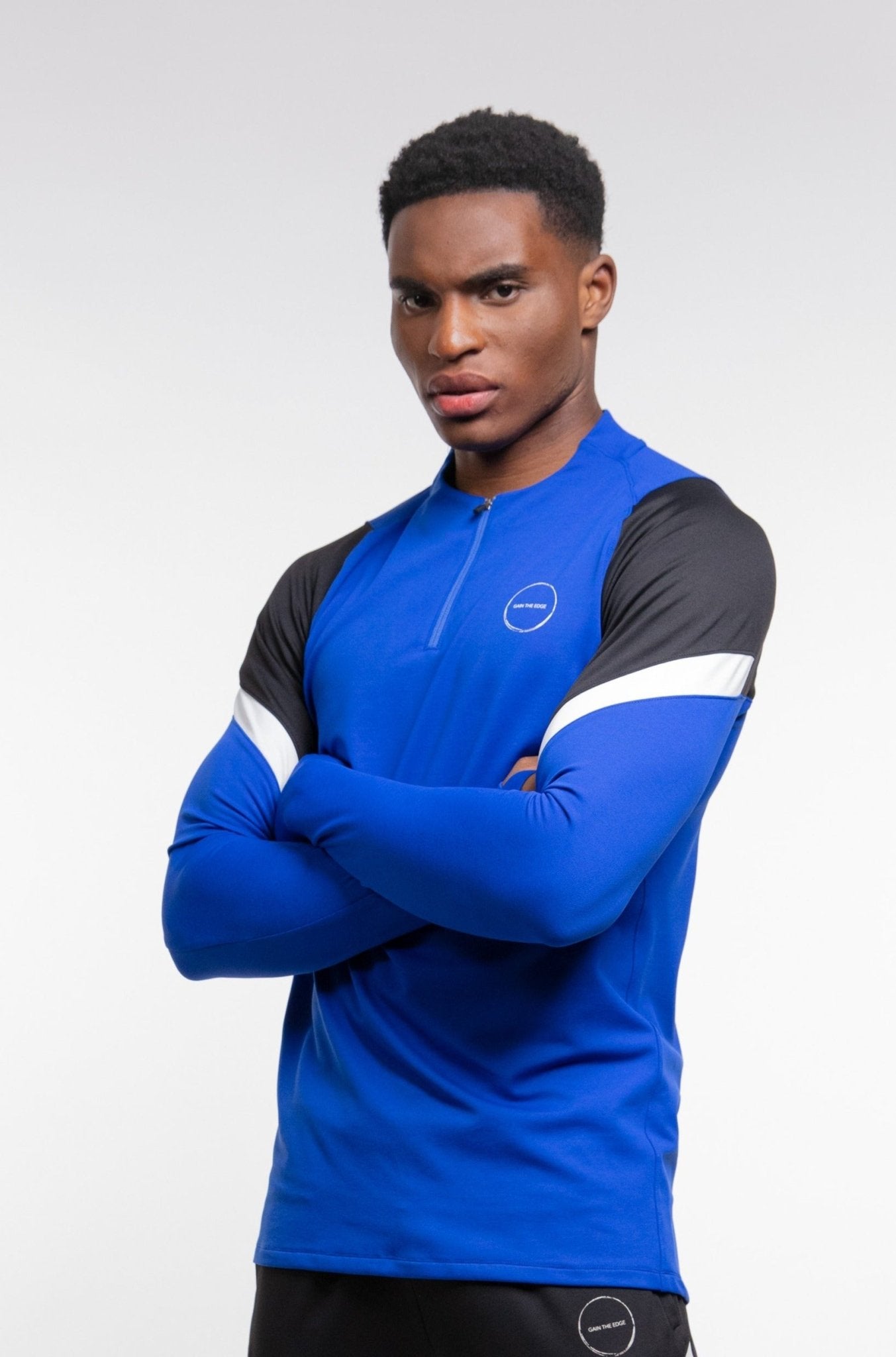 Elite Performance Top In Blue - Gain The Edge US
