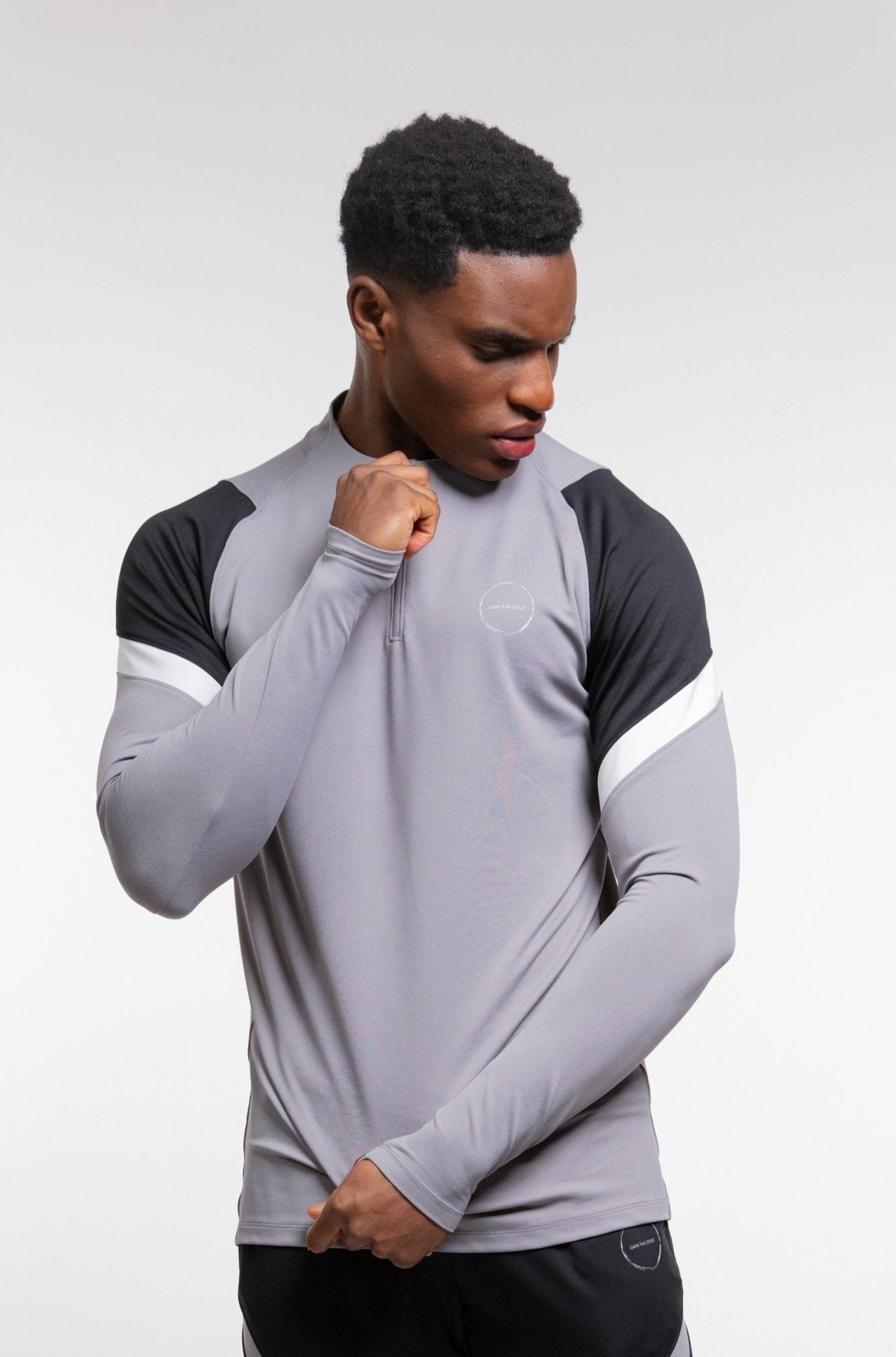 Elite Performance Top In Grey - Gain The Edge US