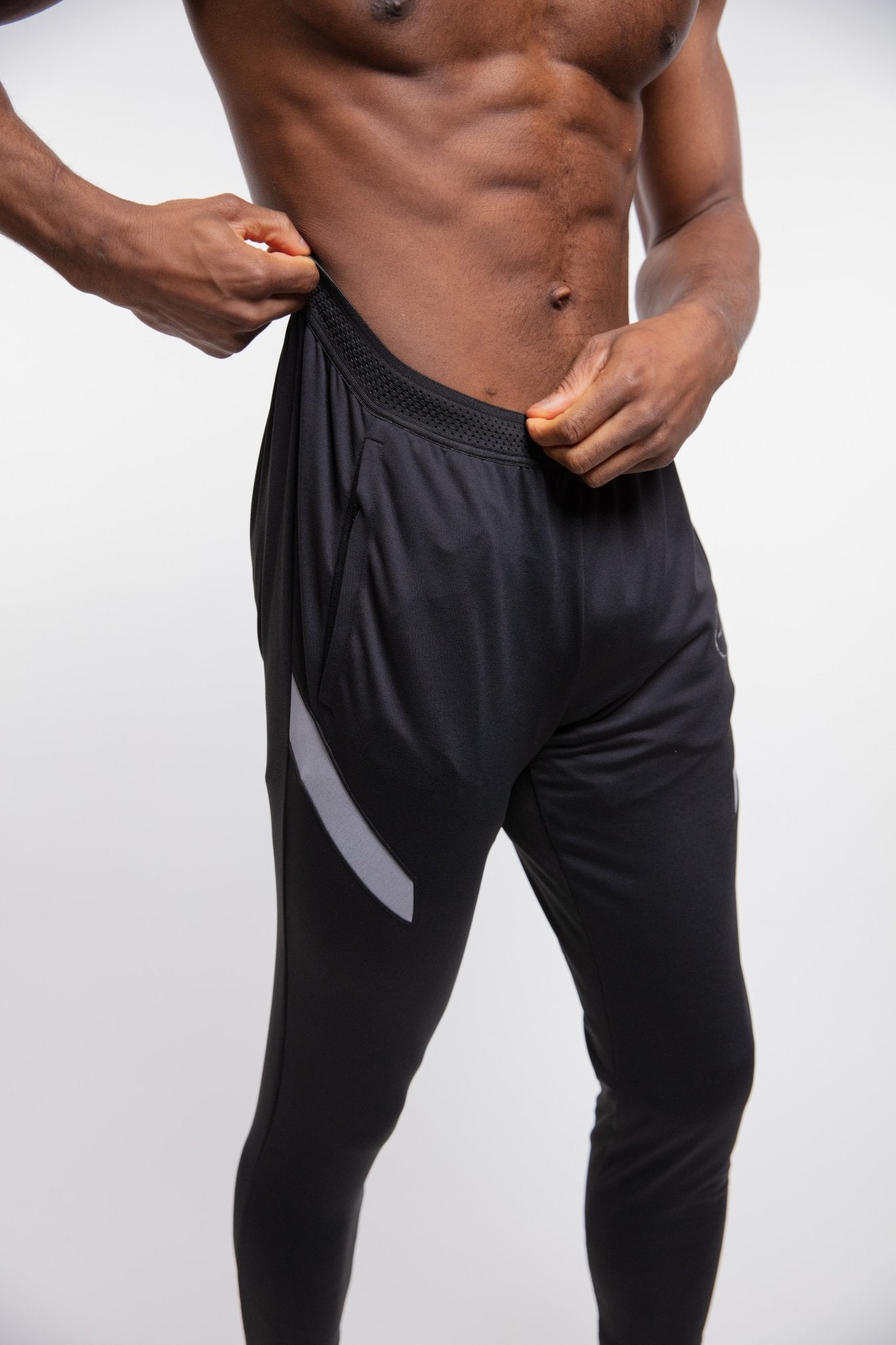 Elite Training Pant In Black & Grey - Gain The Edge US